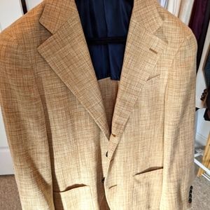 Spier and Mackay wheat linen jacket size 34S